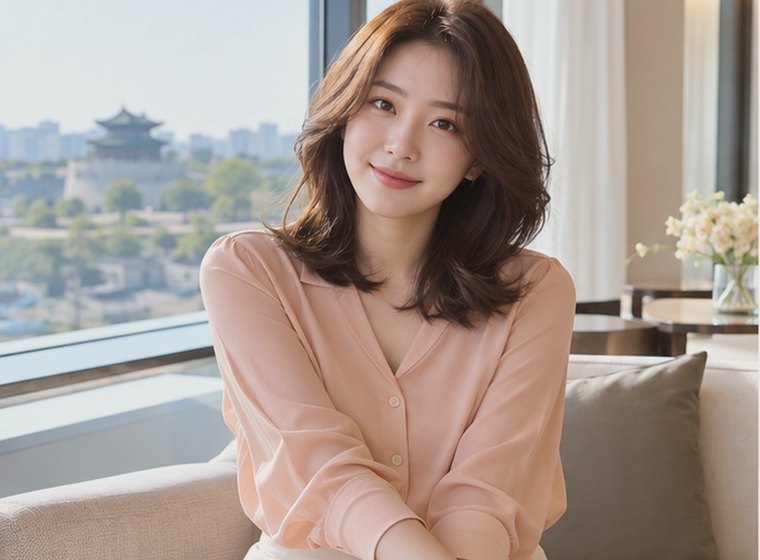 인계동 소담웰빙 움직임 관리 안내 카드의 서로 다른 20대 성인 한국 여성 모델