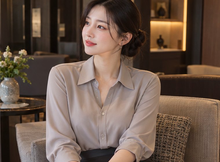 인계동 온기이완 향·오일 관리 안내 카드의 서로 다른 20대 성인 한국 여성 모델